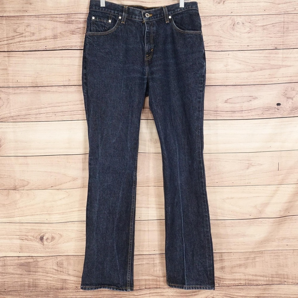 Vintage Levi's Silvertab Hipster Flare Jeans Juniors 11 Low Rise 32x32 USA MADE